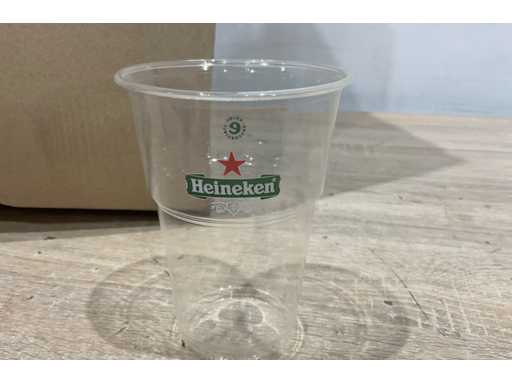 Bioware Heineken 0,4 litri Pahare din plastic (4480x)