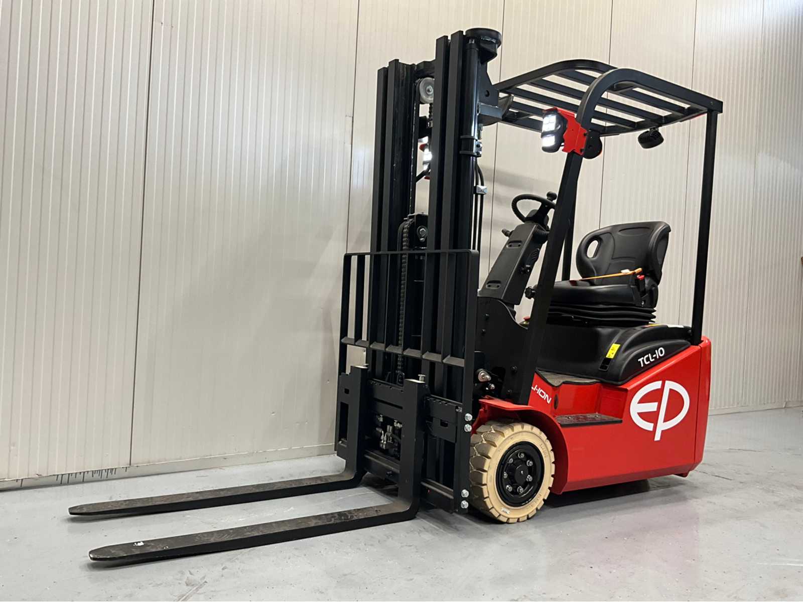 EP TCL-10 Forklift Truck – Triplex – Freelift – Sideshift – 2025