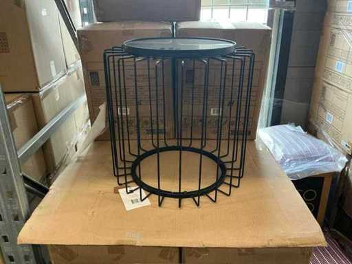 Lot Coco Maison Riv Side Table 45x45cm black (22x)