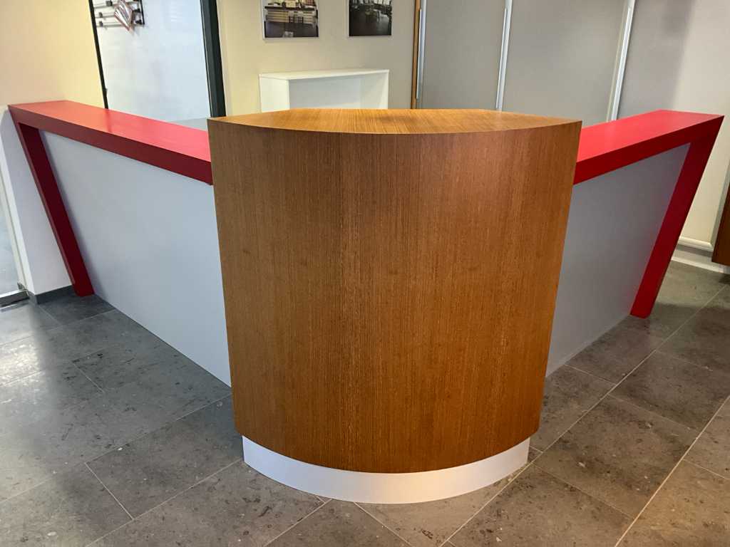 Self-build Reception and counter furniture