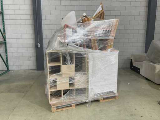 Mărfuri de returnare pe paleți