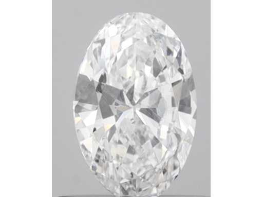 Diamond - 0.50 carat Oval cut cut diamond (certified)
