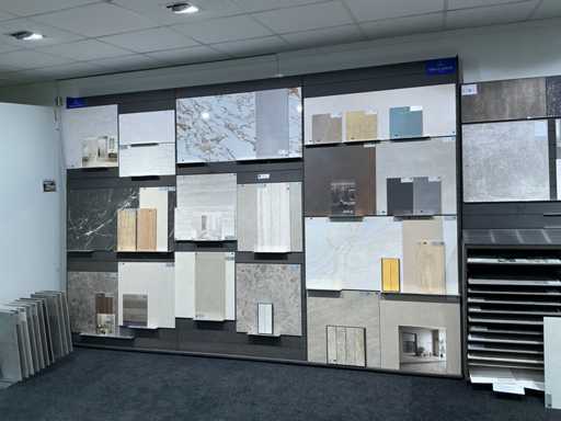 Esposizione di piastrelle a 3 pezzi Villeroy & Boch