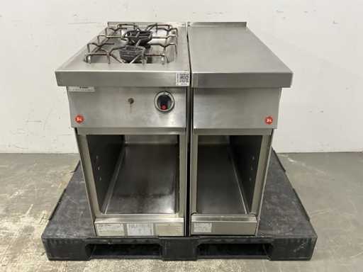 Küppersbusch - OGH 210 - 2-burner gas stove & neutral unit