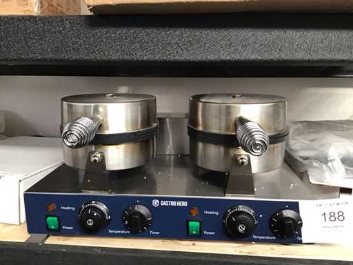 Gastro Hero Waffel ijzer