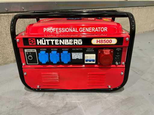 Generator de energie de urgență Huttenberg H8500W 2025