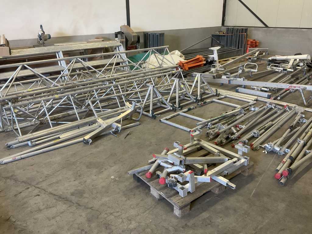Batch of scaffolding materials