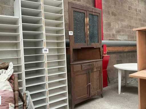 Antique corner cabinet