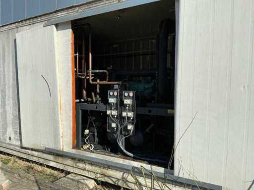 2002 SCM FRIGO UMA 2X700 VSBTS schokkoelsysteem