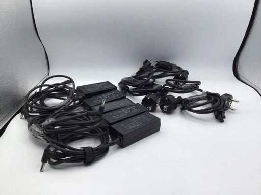Adaptateur HP Laptop 45 watts pièce d’ordinateur à broche bleue (5x)