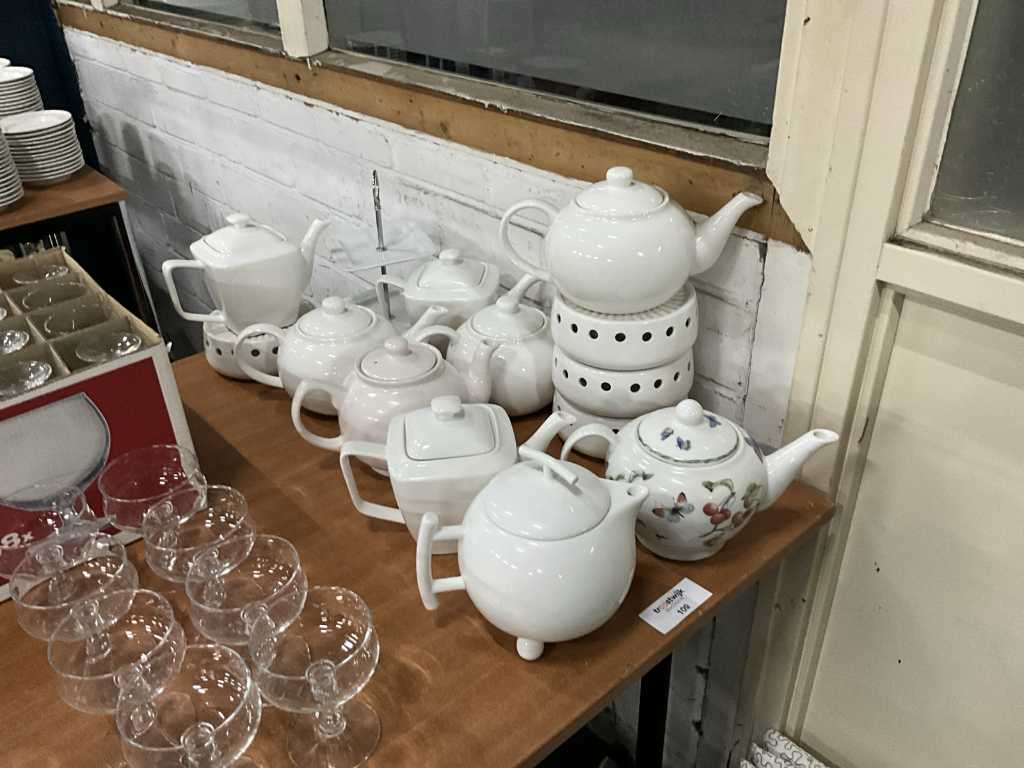 ceainice din porțelan (10x)
