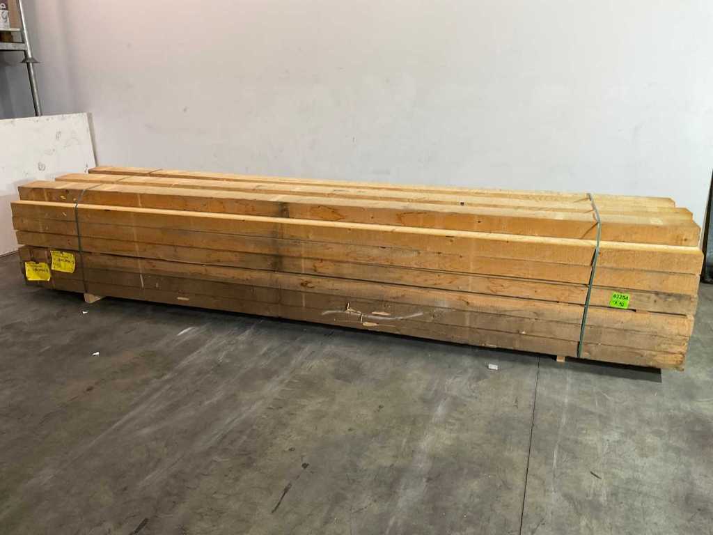 spruce beam 450x20x10 cm (5x)
