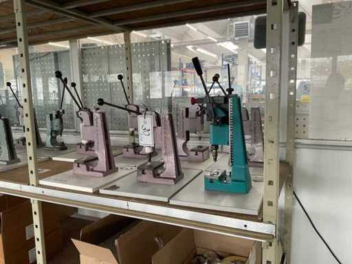 Sortiment Kniehebelpressen (6x)