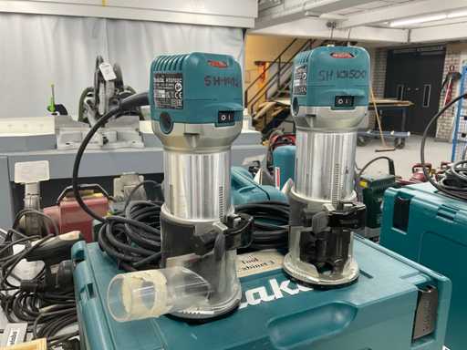 Makita RT0702C Edge Milling Machine (2x)