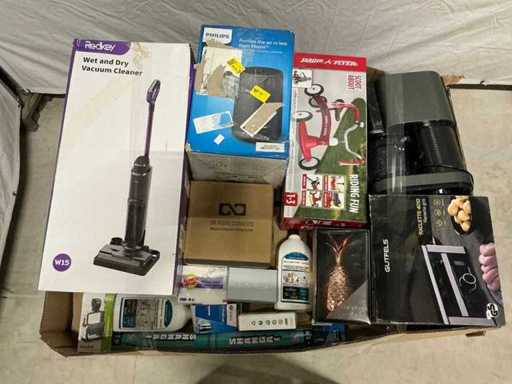 Marchandises de retour de palettes