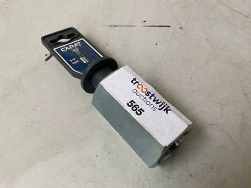 Adaptador Carat 5/4" UNC x M16