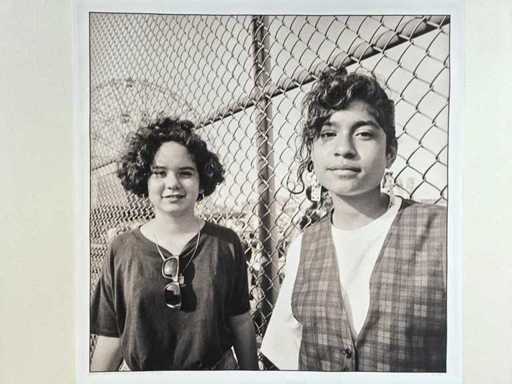 Teun Voeten - « Coney Islands Girls 1989 » - 60 x 60 cm.