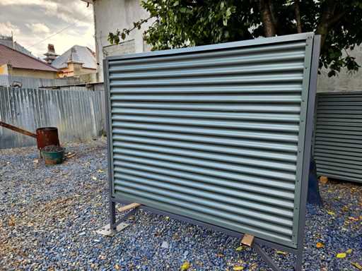 EMANUEL STEEL SHEET PANEL Steel sheet panel (10 pcs)