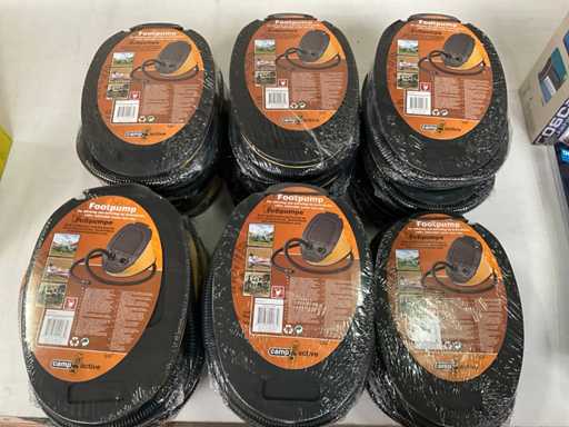 Pompe à pied active du camp (17x)