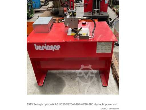 BERINGER - UC 250/175A/M80-46/16-380 - Pompă hidraulică