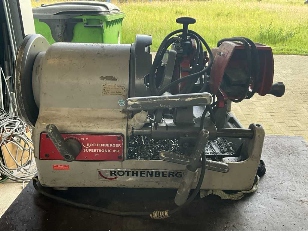 2005 Rothenberger SuperTronic 4SE Draadsnijmachine