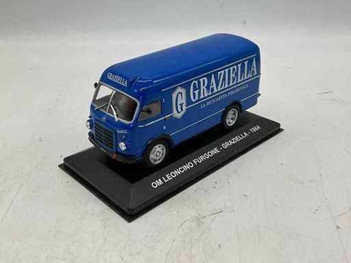 OM Leoncino Furgone-Graziella-1964 Modellauto 1:43