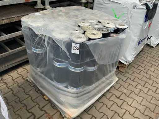 feutre de toiture en palette