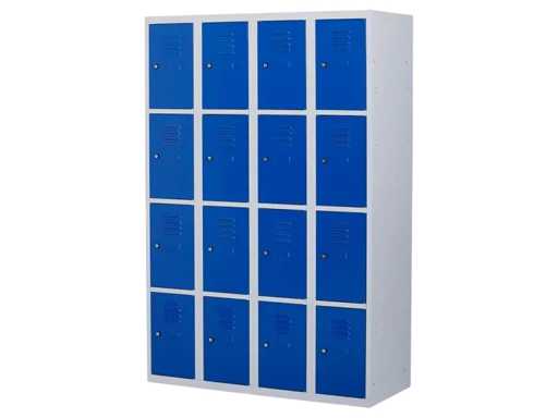 Povag LKP-216 Armoire de casier 16 portes