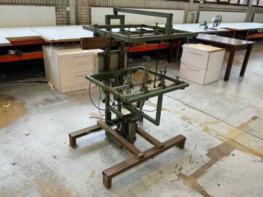 Pneumatische Textiel Opspanpers