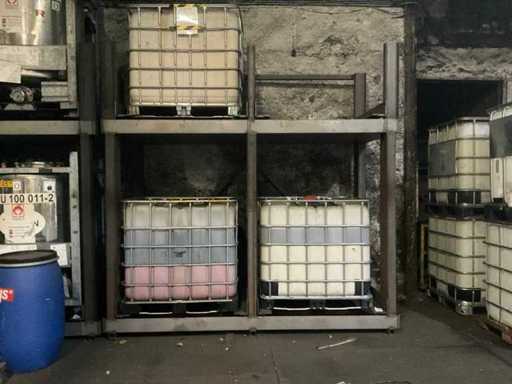 Stelling voor vloeistofcontainers