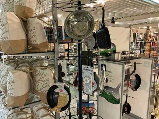 Gsw/Ssw braadpannen (9x), vergiet, eiersnijder, deksels...