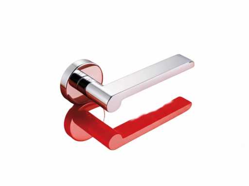 Poignée de porte et serrure Valli & Valli H1054 R8Y chromées
