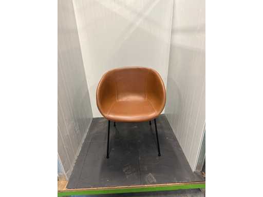 Eetkamerstoel cognac