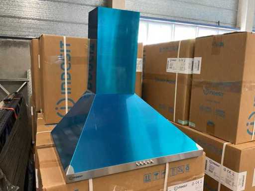 Indesit IHP 635F LMX wandmontierte Abzughaube aus Edelstahl