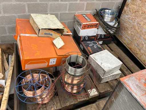 Cerdi- Lastec Batch of welding wire on a roll