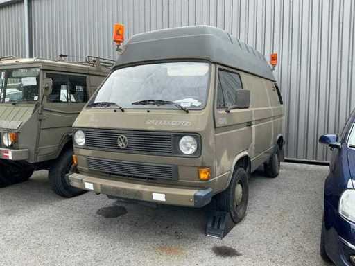 Volkswagen Syncro minibus met werkplaatsuitrusting