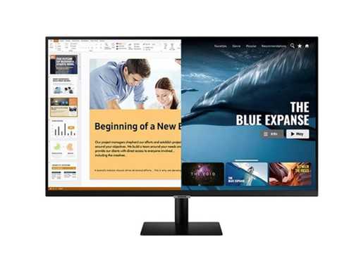 Samsung 32" LED Monitor; M50A (LS32AM504NRXEN) Computer Screen/Monitor