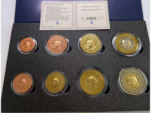 Gold Plated Circulation Coin Set – Luxembourg