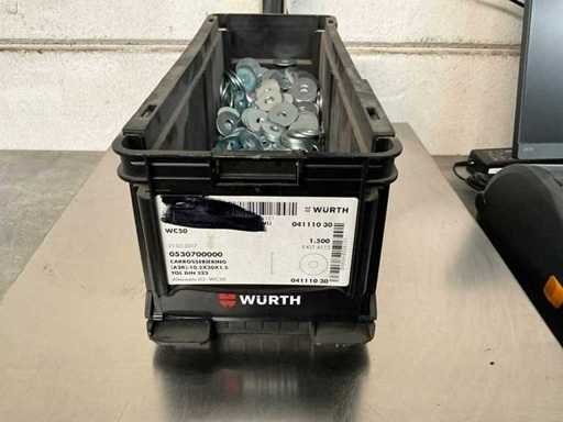 Würth 5,30 kg Karosseriering 10,5x30x1,5 in stapelbarer Schachtel