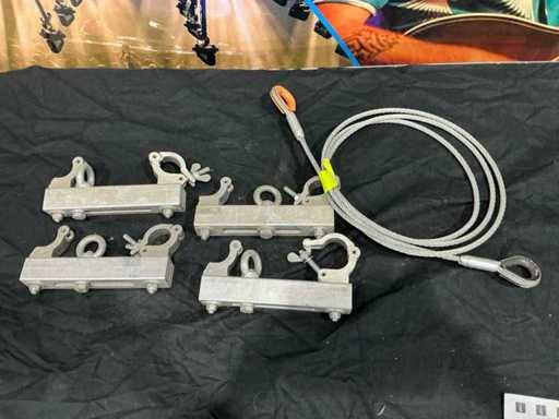 Aluminum truss suspension part (4x)