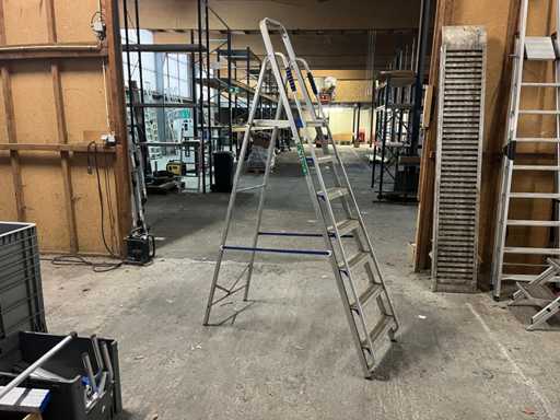 Scaletta in alluminio 7 gradini