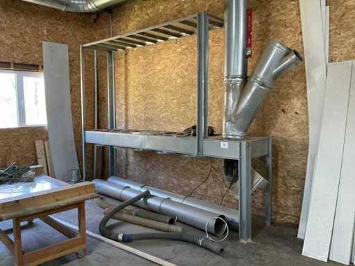 DETA GROUP Filter afzuiginstallatie