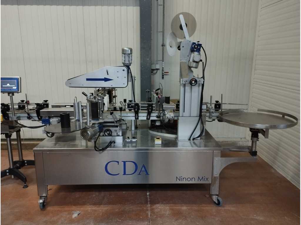 2018 - CDA - NINON mix - Labelling machine