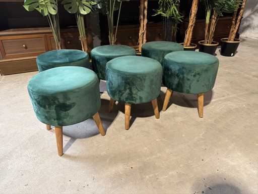 Kleedkamer krukje (6x)