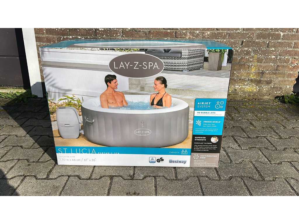 HH Bestway Lay-Z-Spa - Lucia - Bubbelbad Jacuzzi Whirlpool