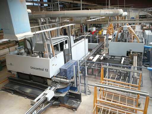 Complete system for window and door production