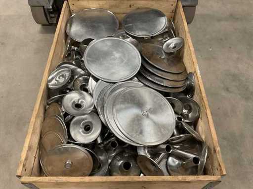 Partij RVS taartplateaus