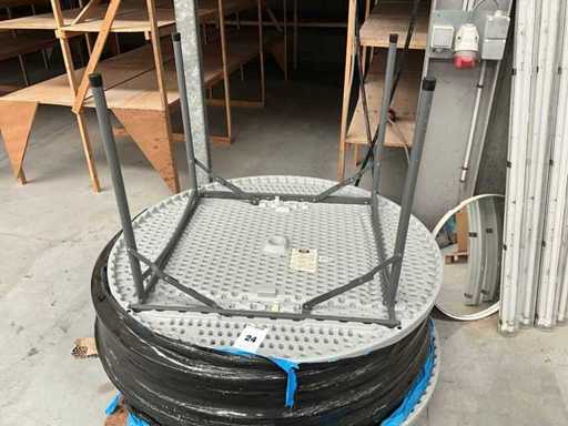 Table de jardin pliante (8x)