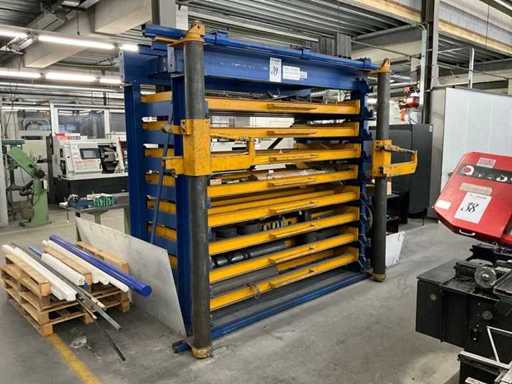 1996 Thiel HVG-300-8L-200X100 Platenstelling