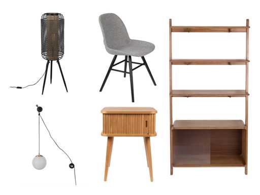 Partij Zuiver & Dutchbone meubilair